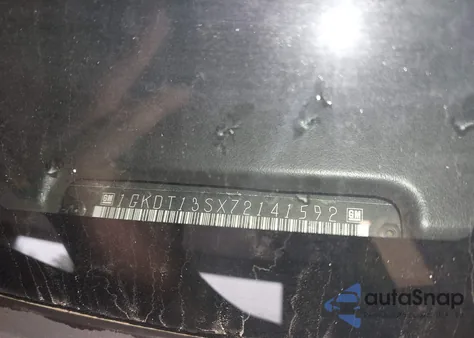 2007 GMC Envoy Sle из США, поврежденный, VIN 1GKDT13SX72141592